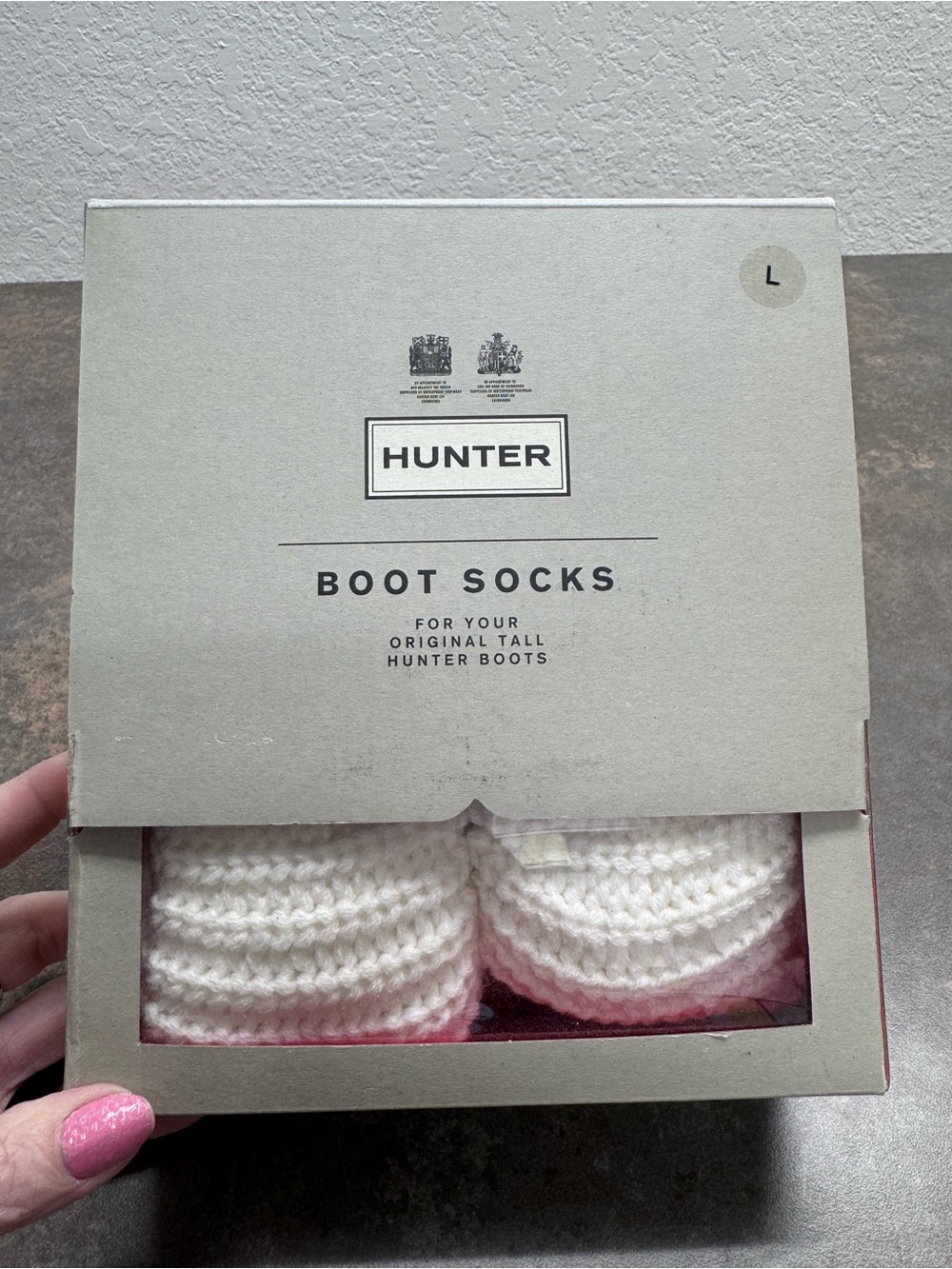 Hunter Women's Boot Socks - White